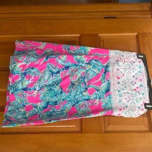 Lilly Pulitzer strapless dress size 6